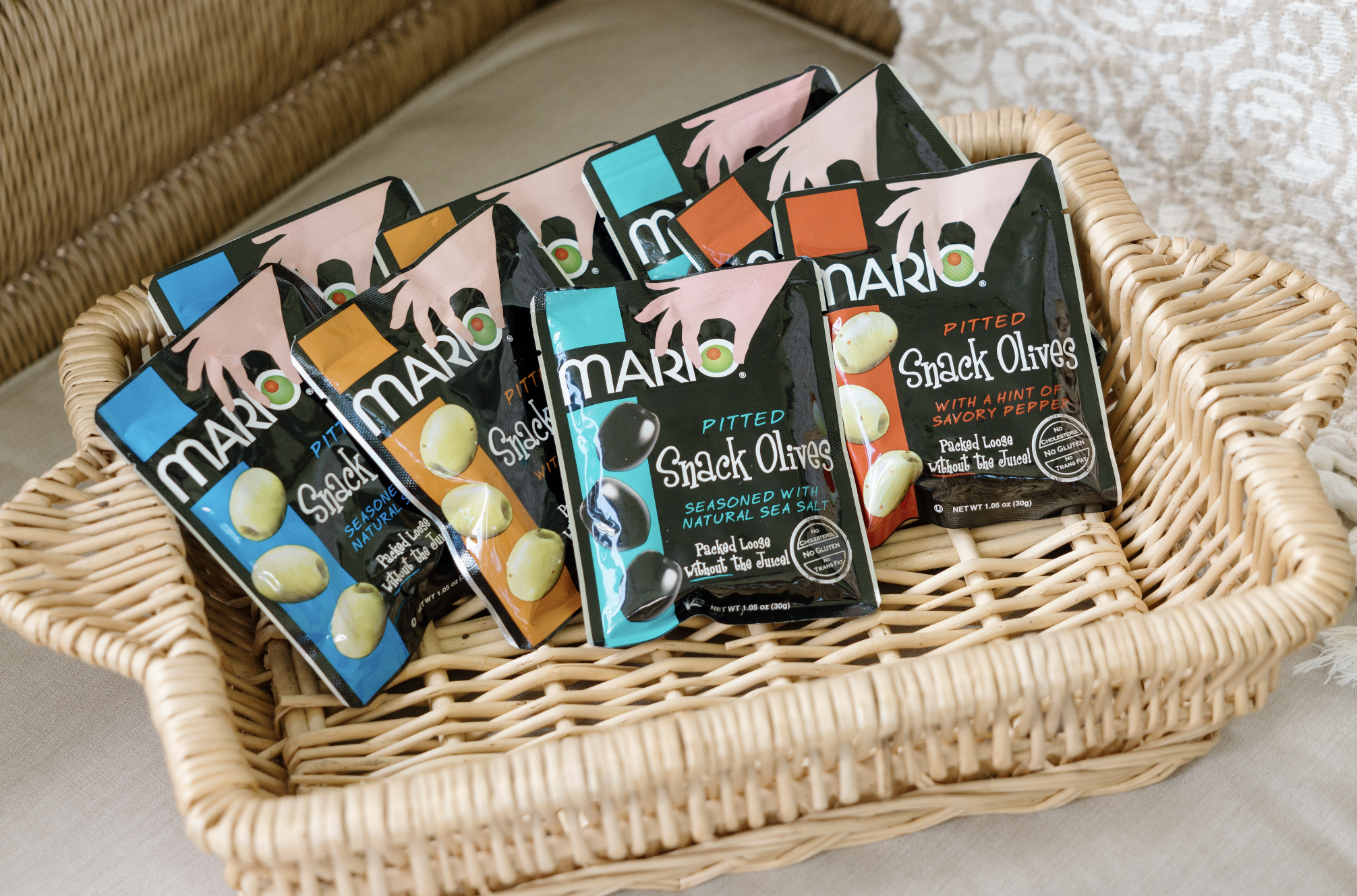 Mario Olive Snacks