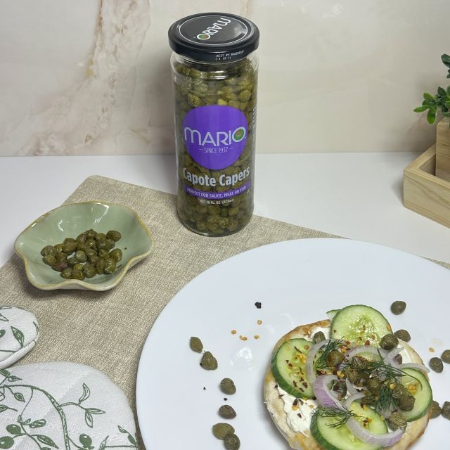 A pop of flavor, a sprinkle of magic✨
Mario Capote Capers make any bite feel extra special💚Who’s topping their bagel with these?#mariofoods #delicious #fall #capers #bagel