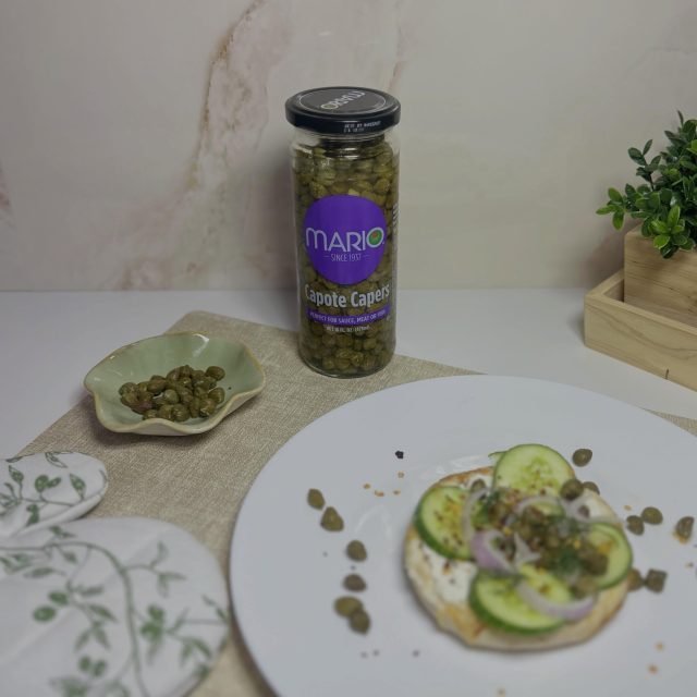 The secret ingredient? Mario Capote Capers💜
Small in size, big in flavor😍#mariofoods #capers #bagels #delicious #trend
