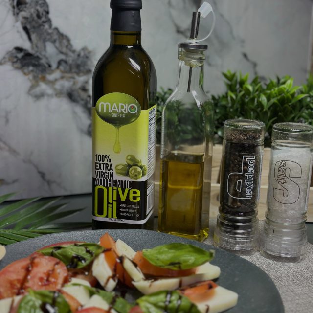 A drizzle can change the whole plate😍
For Extra Virgin Olive Oil Day, we’re celebrating Mario Extra Virgin Olive Oil with a fresh Caprese favorite!Where does EVOO show up most in your kitchen? 👀#Mariofoods #extravirginoliveoil #oliveoil #caprese #trend